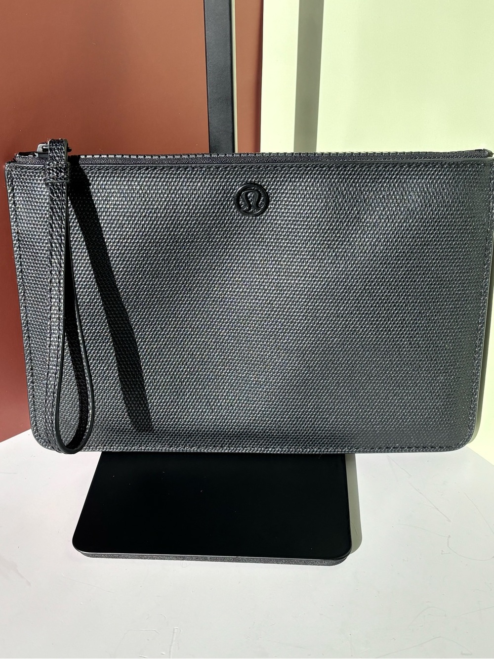 LULULEMON Black Wristlet Pouch